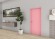 Окрашенные двери Фламинго розовый RAL-3015