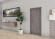 Ламинированные двери Дуб Уайт-Ривер серо-коричневый H1313