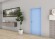 Окрашенные двери Голубой горизонт RAL-5024