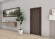 Ламинированные двери Робиния Брэнсон трюфель коричневый H1253
