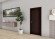 Ламинированные двери Дуб Сорано чёрно-коричневый H1137