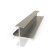 Алюминиевый отделочный профиль 0307-89 для панелей 8 мм, 3м H